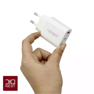 کلگی فست شارژ ایکس انرژی X-Energy X-520 2Port 3A QC3 PD 20W