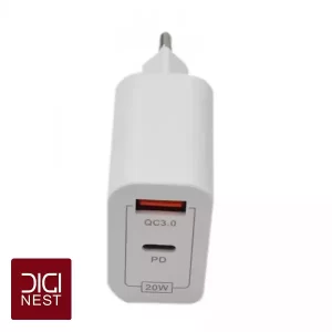کلگی فست شارژ ایکس انرژی X-Energy X-520 2Port 3A QC3 PD 20W