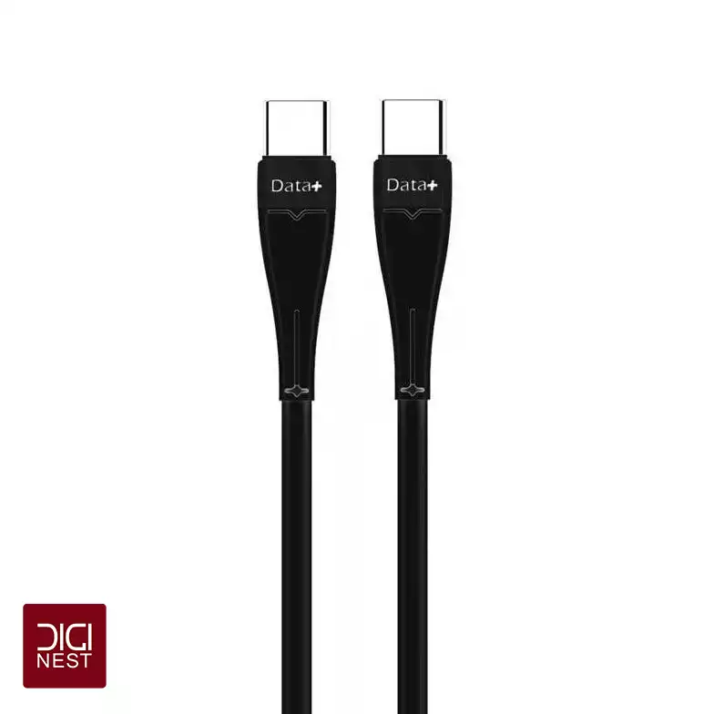 کابل تبدیل USB-C به USB-C دیتا پلاس مدل DP33 طول 1 متر