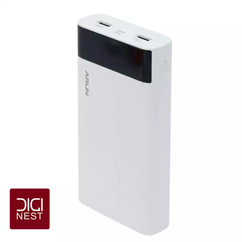 پاوربانک آرون مدل E20 ظرفیت 20000 میلی آمپر