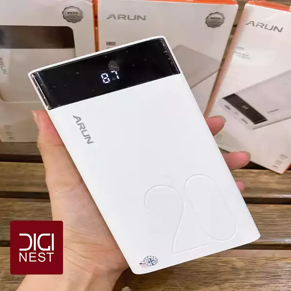 پاوربانک آرون مدل E20 ظرفیت 20000 میلی آمپر - Image 4