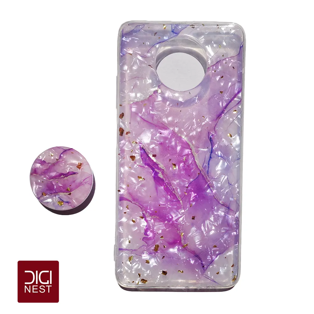 قاب ماربل پاپ سوکت دار گوشی موبایل شیائومی ردمی نوت redmi 9t