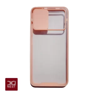 قاب دور سیلیکونی پشت شفاف محافظ لنزدار کشویی گوشی موبایل شیائومی ردمی redmi 9t