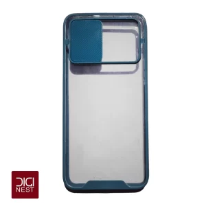 قاب دور سیلیکونی پشت شفاف محافظ لنزدار کشویی گوشی موبایل شیائومی ردمی redmi 9t