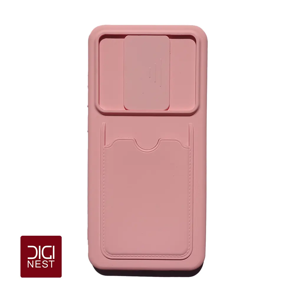 قاب جاکارتی دار دارای درپوش لنز دوربین گوشی موبایل شیائومی ردمی نوت هشت پرو Redmi Note8 Pro