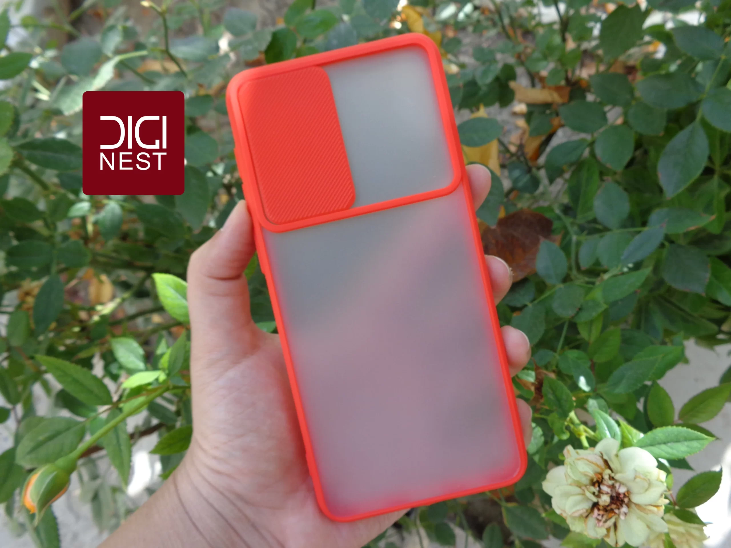 قاب دور سیلیکونی پشت مات محافظ لنزدار کشویی گوشی موبایل سامسونگ آ 02 samsung A