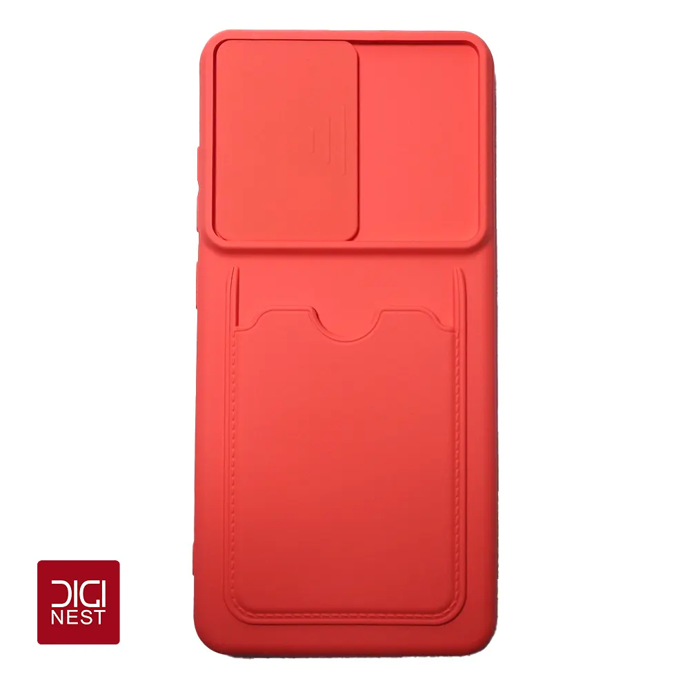 قاب جاکارتی دار دارای درپوش لنز دوربین گوشی موبایل سامسونگ samsung A52