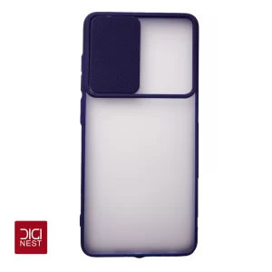 قاب درپوشدار دور سیلیکونی پشت مات گوشی موبایل سامسونگ samsung A52