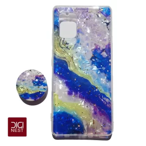 قاب ماربل پاپ سوکت دار گوشی های موبایل سامسونگ samsung A71