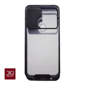 قاب دور سیلیکونی پشت شفاف محافظ لنزدار کشویی گوشی موبایل سامسونگ M21