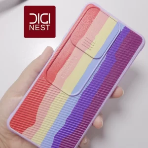 قاب سیلیکونی آبرنگی درپوش دارگوشی موبایل سامسونگ samsung A52