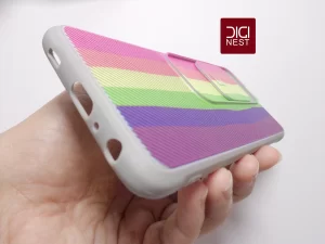 قاب سیلیکونی آبرنگی درپوش دارگوشی موبایل سامسونگ samsung A52