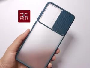 قاب درپوشدار دور سیلیکونی پشت مات گوشی موبایل سامسونگ samsung A52