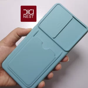 قاب جاکارتی دار دارای درپوش لنز دوربین گوشی موبایل سامسونگ samsung A52