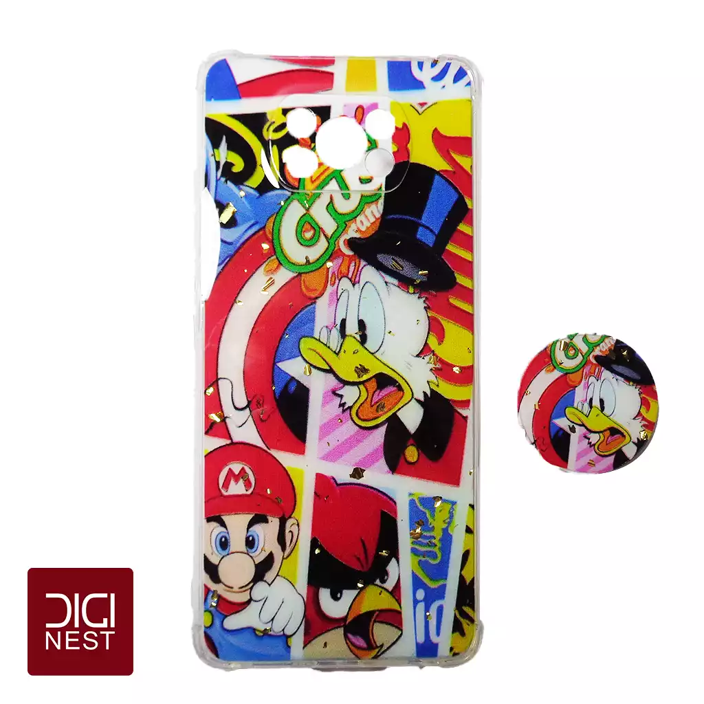 قاب گوشی موبایل شیائومی poco x3 کارتونی