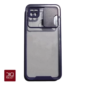 قاب دور سیلیکونی پشت شفاف محافظ لنزدار کشویی گوشی موبایل شیائومی Xiaomi Redmi c3