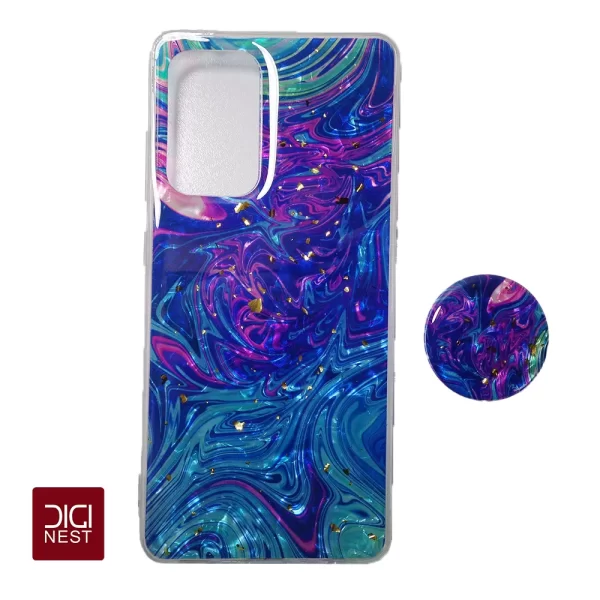 قاب ماربل پاپ سوکت دار گوشی موبایب سامسونگ samsung A52