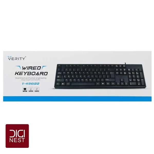کیبورد سیمی وریتی V-KB6124