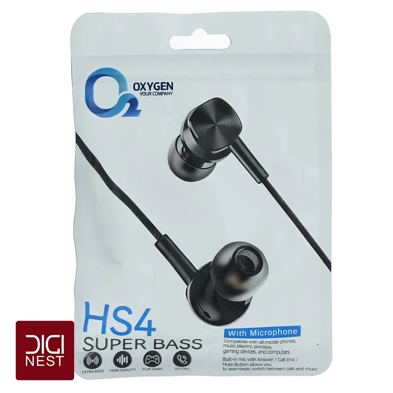 هندزفری سیمی اکسیژن مدل HS4