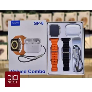 ساعت هوشمند و هندزفری هاینو تکو Gp8