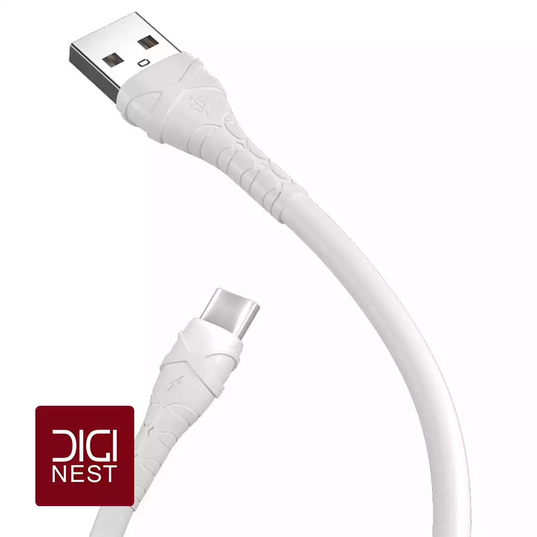کابل تبدیل USB به USB-C سیبراتون مدل S207C طول 1.1 متر