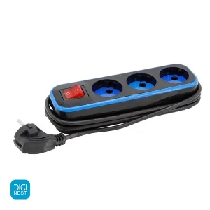 سیم سیار چند راهی برق دینا مدل D3000