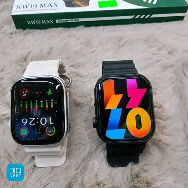 ساعت هوشمند Keqiwear مدل KW19 Max