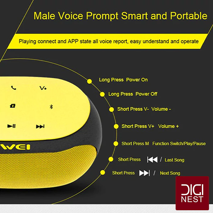اسپیکر پرتابل اوی مدل Y200