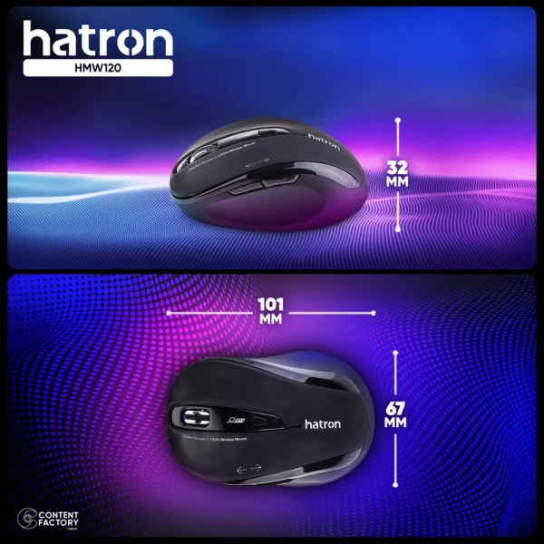 ماوس بی سیم هترون Hatron مدل HML120SL