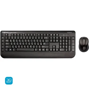 کیبورد و ماوس بی سیم هترون مدل HKCW140