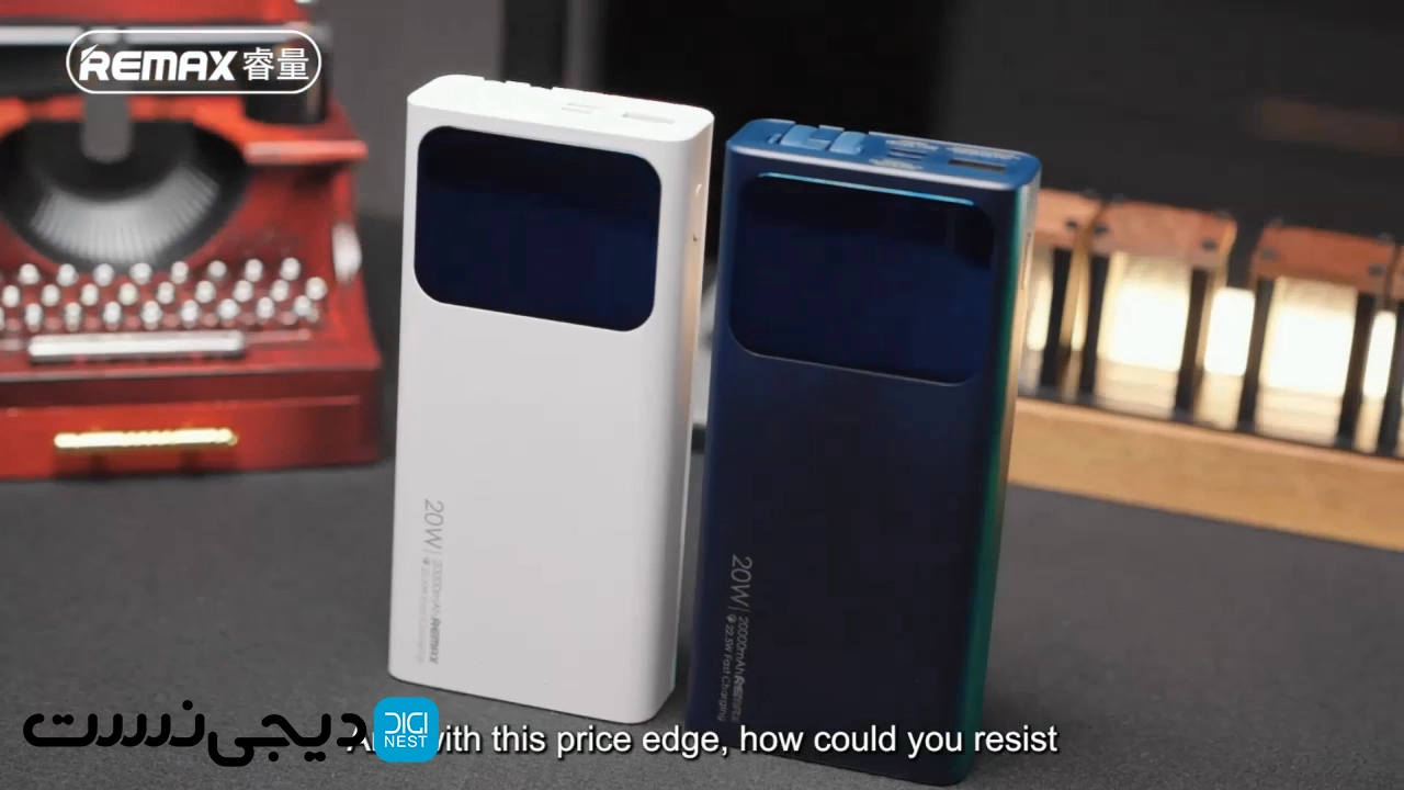 پاوربانک ریمکس REMAX مدل RPP-571 ظرفیت 30000 میلی آمپر ساعت