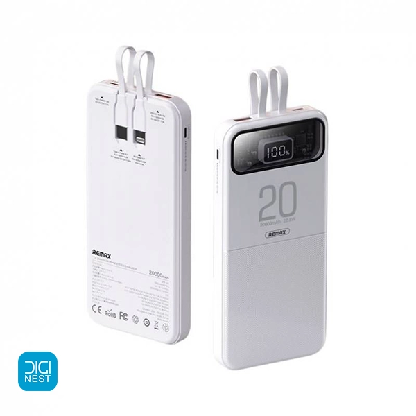 پاوربانک ریمکس مدل RPP-620 REMAX با ظرفیت 20000mah