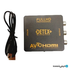 تبدیل HDMI به VGA دتکس پلاس Detex+