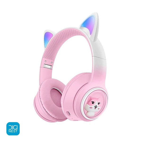 هدفون گربه ای بلوتوثی و رم خور AKZ-60