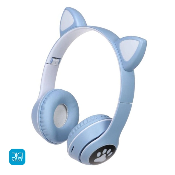 هدفون بلوتوثی گربه ای مدل MZ-23 چراغ دار