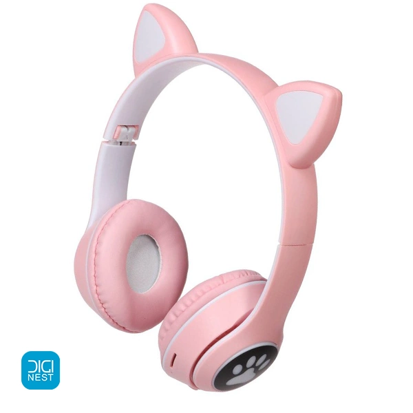 هدفون بلوتوثی گربه ای مدل MZ-23 چراغ دار