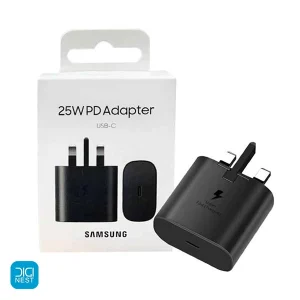 شارژر دیواری 25 وات سامسونگ مدل EP-TA800 با گارانتی