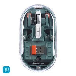 ماوس بی سیم شفاف گرین لاین مدل Transparent Mouse Lite GL-RM6