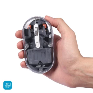 ماوس بی سیم شفاف گرین لاین مدل Transparent Mouse Lite GL-RM6