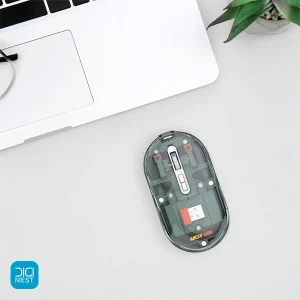 ماوس بی سیم شفاف گرین لاین مدل Transparent Mouse Lite GL-RM6