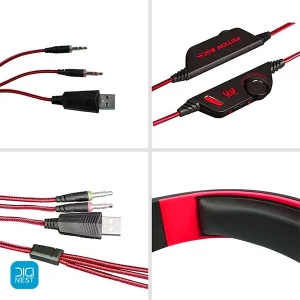خرید و قیمت هدفون و هدست مخصوص بازی(گیمینگ) کوشن ایچ مدل G4000