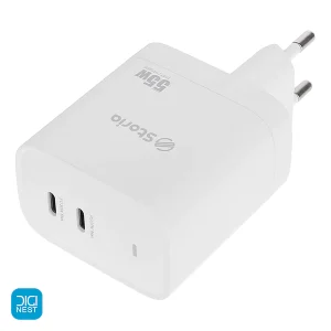َشارژر دیواری 55 وات استوریا مدل ST-BC03 Super Fast Charger