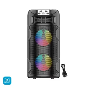 خرید و قیمت اسپیکر بلوتوثی قابل حمل مدل ZQS-4275 با پنل خورشیدی - بلندگوی پرتابل دارای رادیو