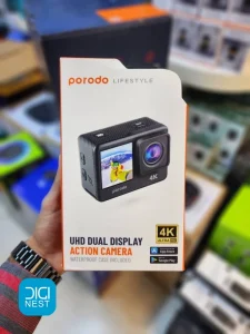 خرید و قیمت دوربین فیلم برداری ورزشی پرودو 4KACAM - Porodo Lifestyle Waterproof 4K4KACAM Action Camera - ضدآب