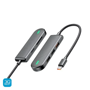 هاب 5 پورت USB-C مک دودو مدل HU-1430