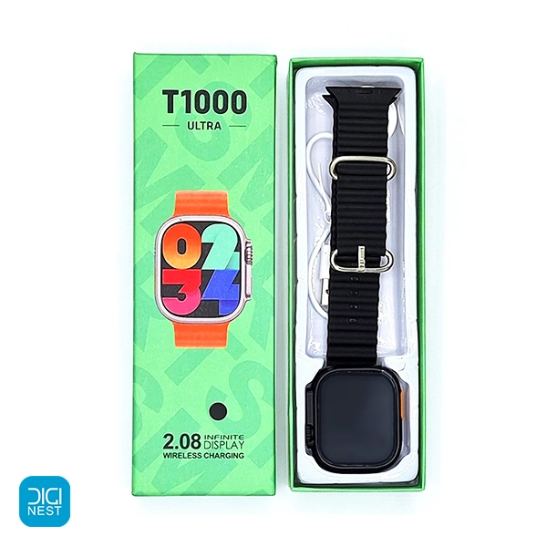 خرید و قیمت ساعت هوشمند اولترا مدل T1000 Ultra- قیمت مناسب با طرح اپل واچ سری 9