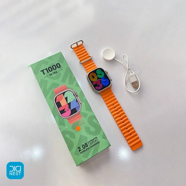خرید و قیمت ساعت هوشمند اولترا مدل T1000 Ultra- قیمت مناسب با طرح اپل واچ سری 9