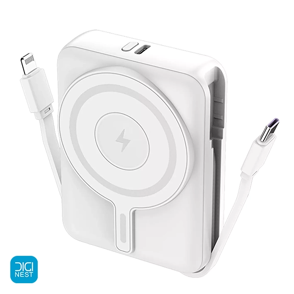 خرید و قیمت پاوربانک پرووان مدل PPB5116 ظرفیت 10000mAh با شارژر وایرلس - مگ سیف دار برای آیفون و سامسونگ ProOne