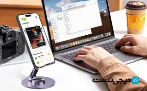 خرید و قیمت پایه نگهدارنده گوشی موبایل و تبلت فلزی - استند موبایل