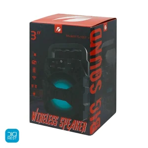 اسپیکر بلوتوثی شارژی قابل حمل رم و فلش خور KTS-1057